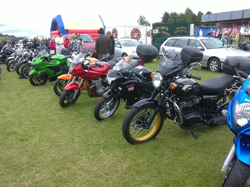 Some of the show bikes