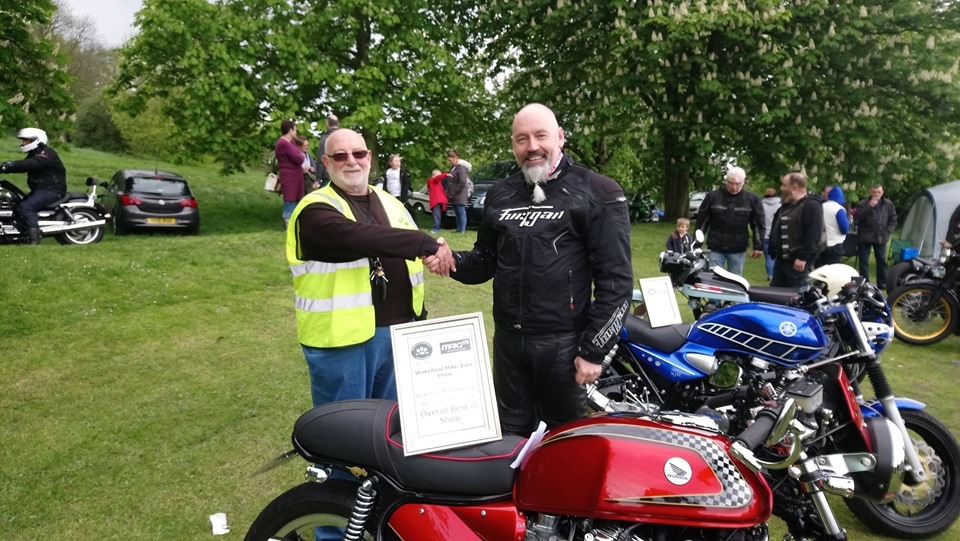 Overall Best in Show - Honda CX500 Cafe Racer