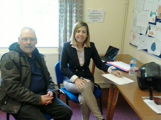 Mr Whittaker meets Morley & Outwood MP Andrea Jenkins