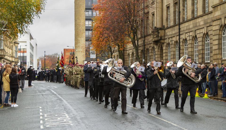 march past and salute to the Lord Mayor of Wakefield