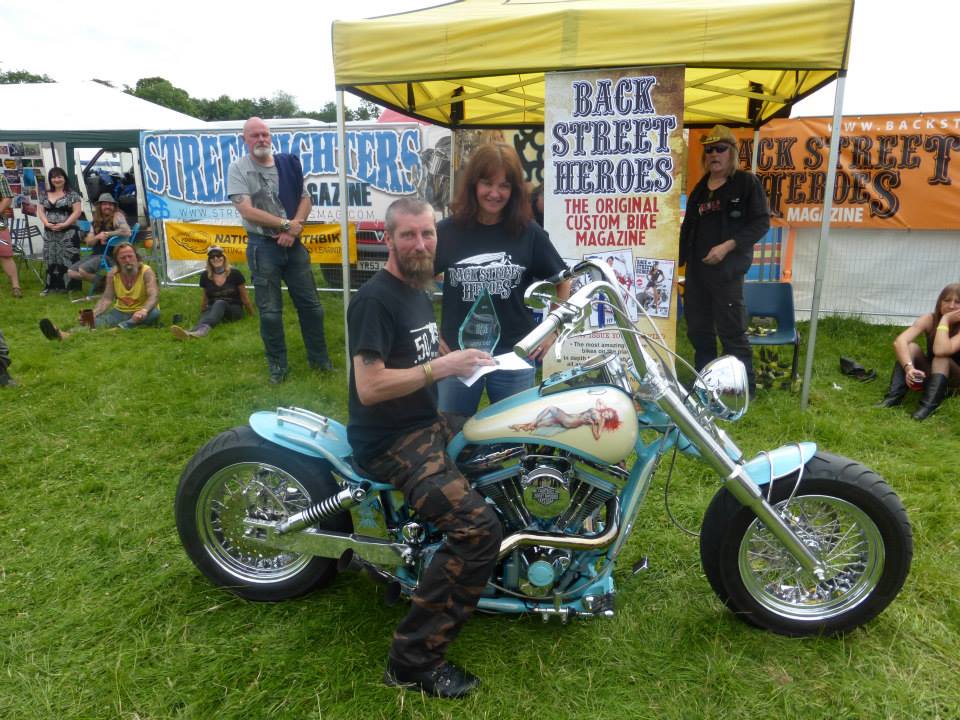 BEST IN SHOW - Harley Davidson Custom (this bike also won Best in Show at the ITV Bike Show)