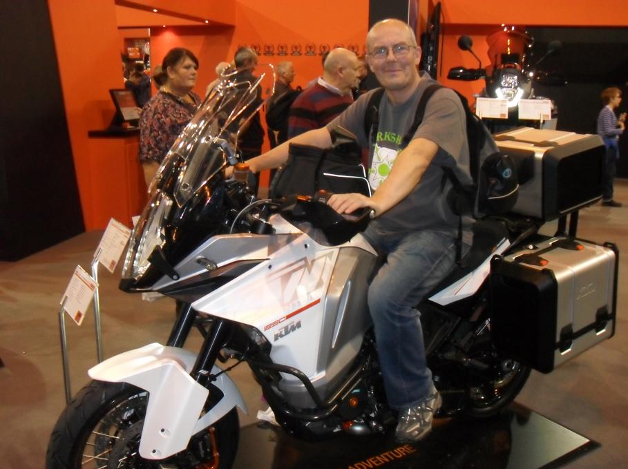 Mick tried out the KTM Tiger / 1200GS Equivalent