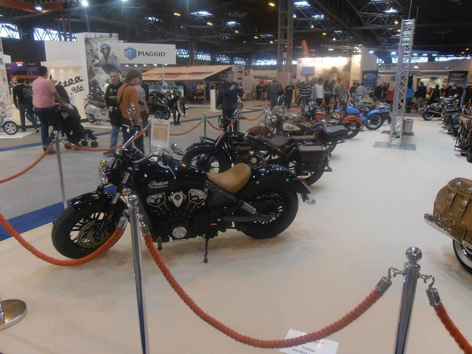 Indian Scout (foreground) and lots of old ones behind it