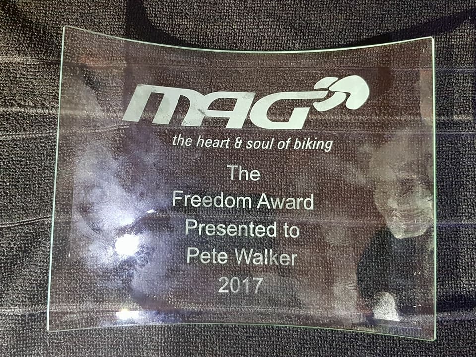 Pete Walker's Freedom Award