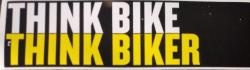 Think Bike Windscreen Sticker