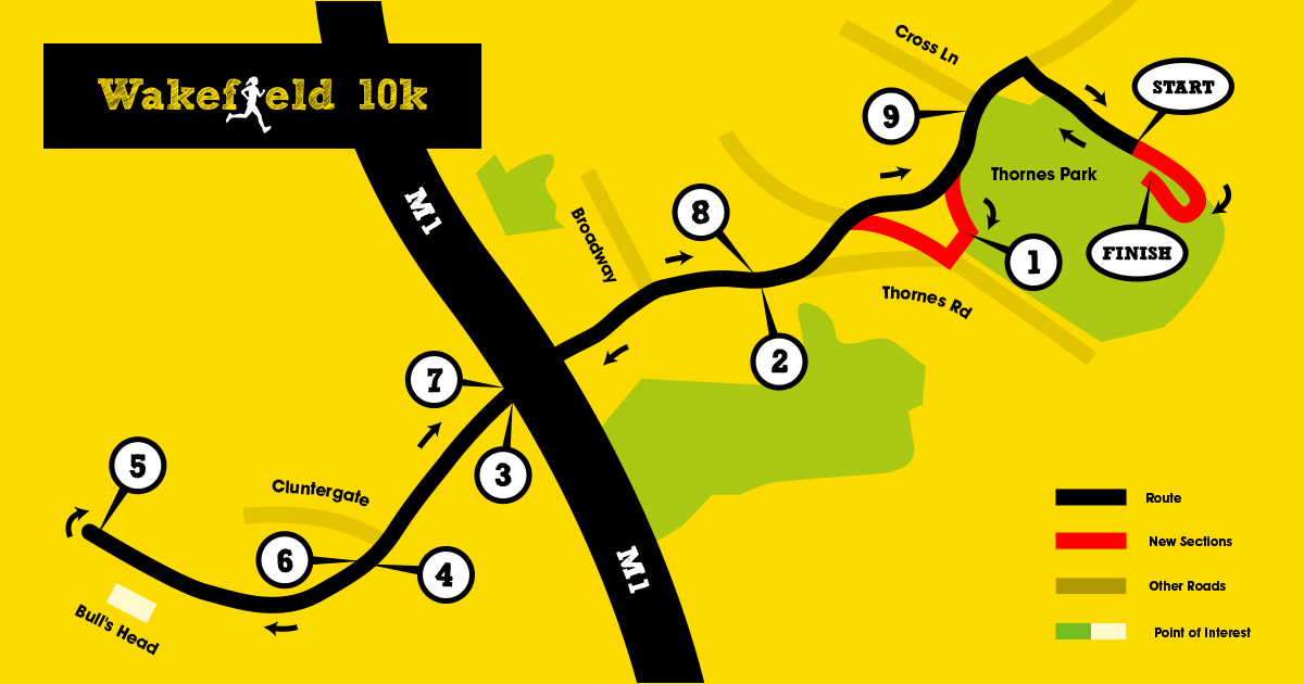 2018 10K Route Map