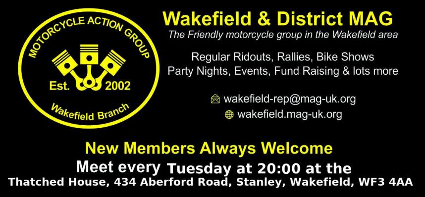 Wakefield MAG Website Banner