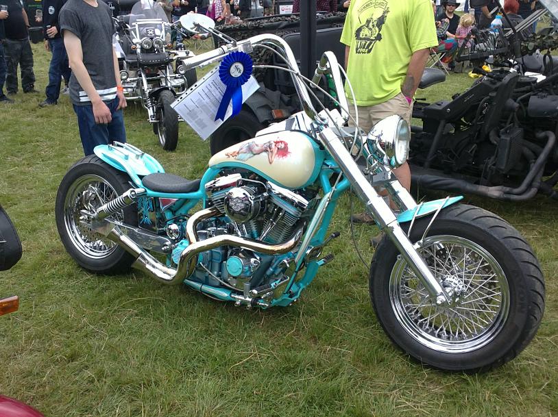 Overall Best in Show - Pastel Harley Davidson