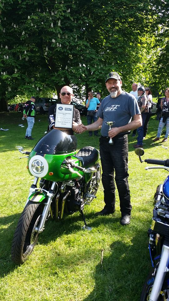 Overall Best in Show - Kawasaki Z650 Cafe Racer