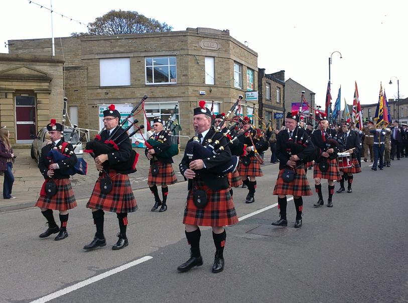 Parade at Mirfield
