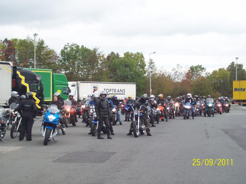 Assembling at the start point