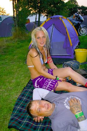Chilling out at the YPR 2004