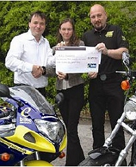 MAG Foundation receiving the cheque