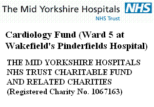 Cardiology Fund (Ward 5 at Wakefield's Pinderfields Hospital)