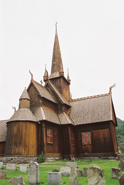 The Viking Stave Church at Lom