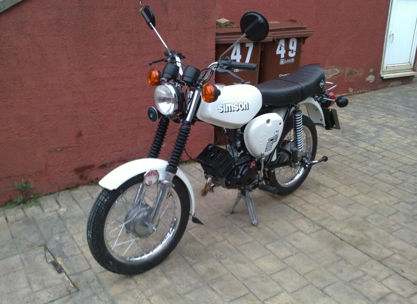 1991 Simson S51 50cc moped. Just 6 - Classic 2 Strokes