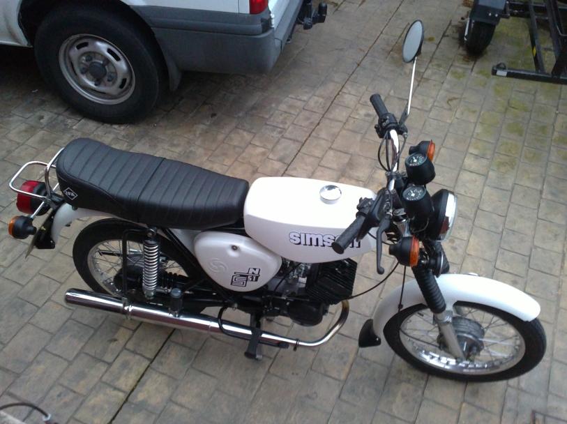 1991 Simson S51 50cc moped. Just 6 - Classic 2 Strokes