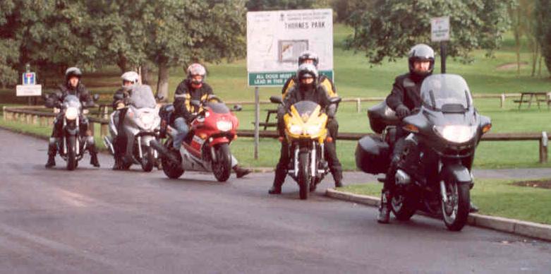 Wakefield MAG Rideout assembling at Thornes Park